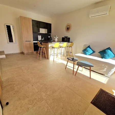 T2 Neuf Jardin Proche Arena Plages Zenith Апартаменты *