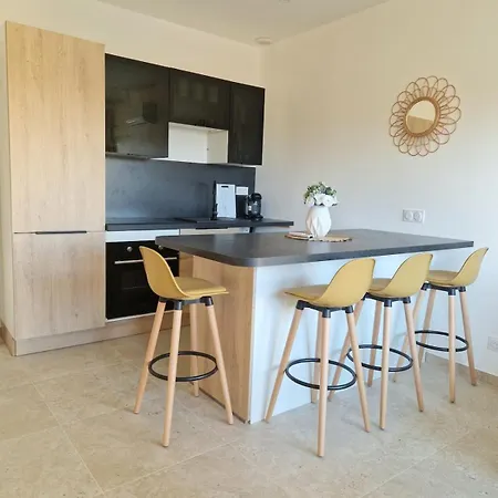 T2 Neuf Jardin Proche Arena Plages Zenith Пероль
