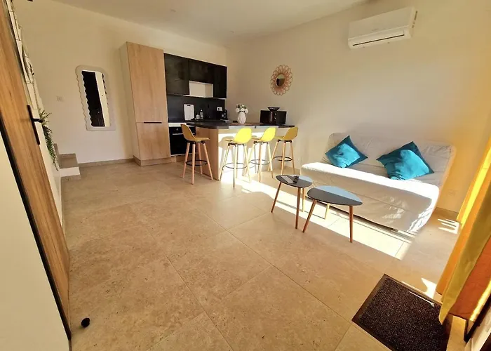T2 Neuf Jardin Proche Arena Plages Zenith Апартаменты *