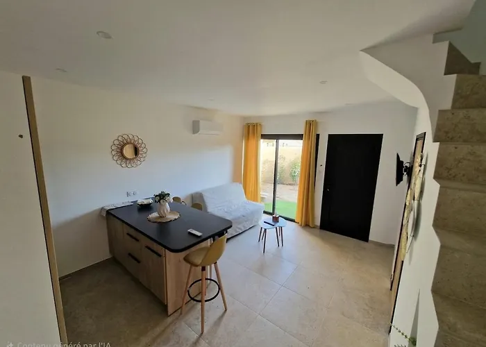 T2 Neuf Jardin Proche Arena Plages Zenith Апартаменты *